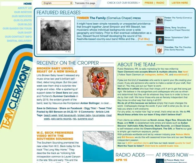 Team Clermont website