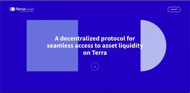 Terraswap website