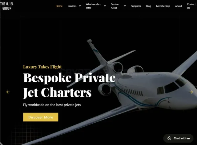 The 0.1% Group website