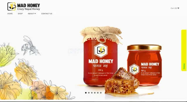 The mad honey website