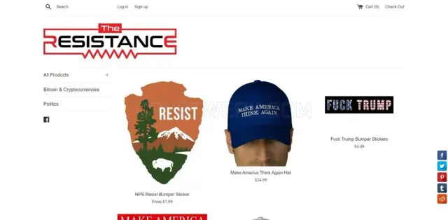 The Resistance website