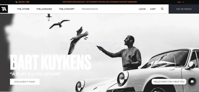 TheArsenale website