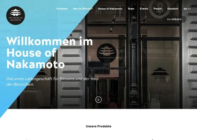 Thehouseofnakamoto.com website