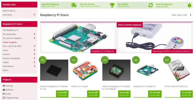 ThePihut.com website