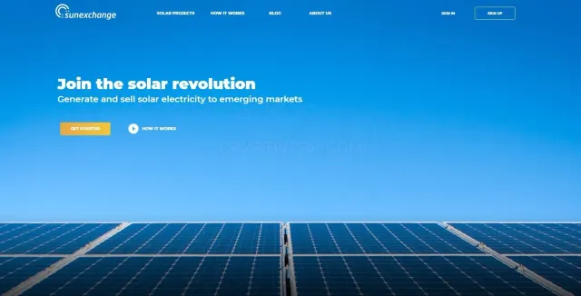 Thesunexchange.com website
