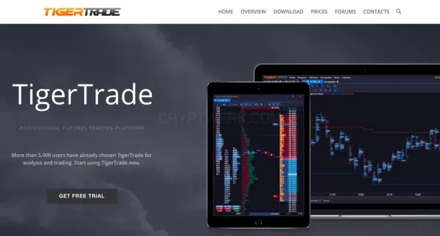 TigerTradeSoftware website