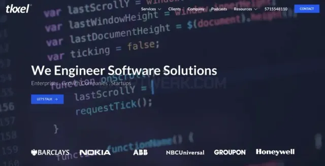 Tkxel website