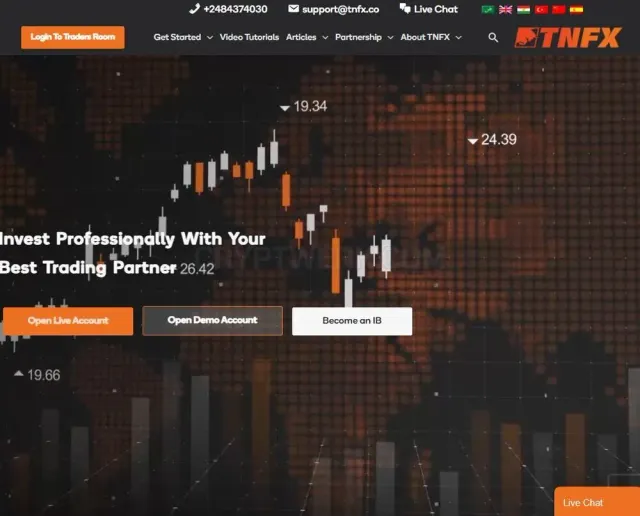 TNFX website