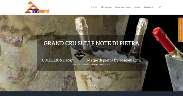 Toscomarmi.it website