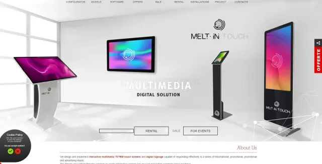 Totemtouchscreen.it website