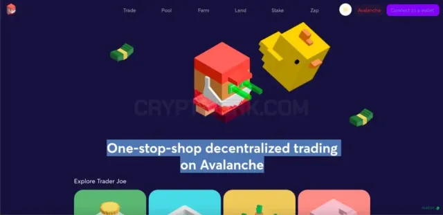 TraderJoe website