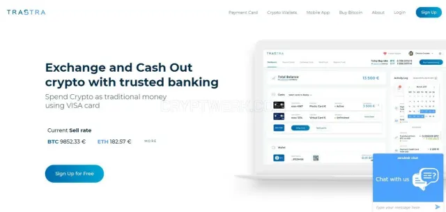 TRASTRA website