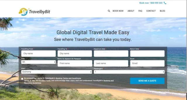 Travelbybit.com website