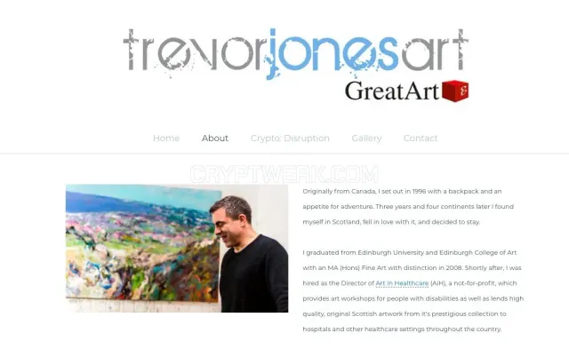 trevor jones art website