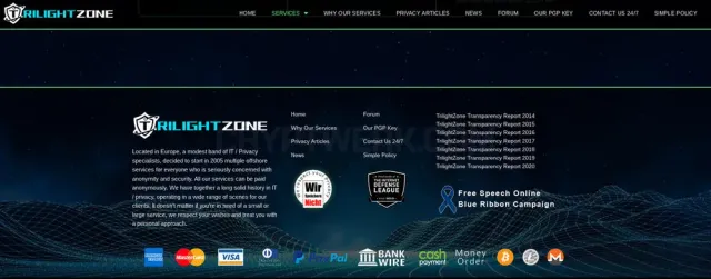 TrilightZone website