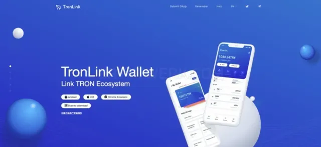 Tronlink website