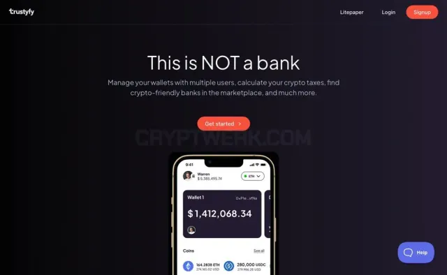 Trustyfy website