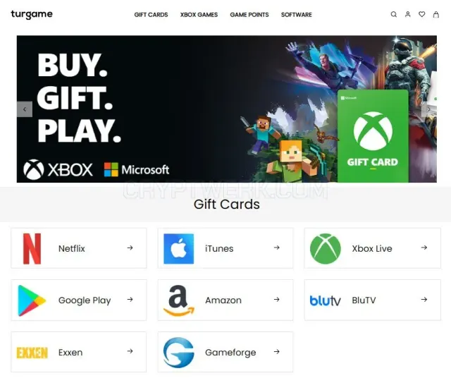 TURGAME website