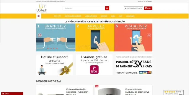 Ubitech.fr website
