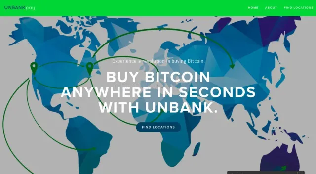 Unbank.world ATM website