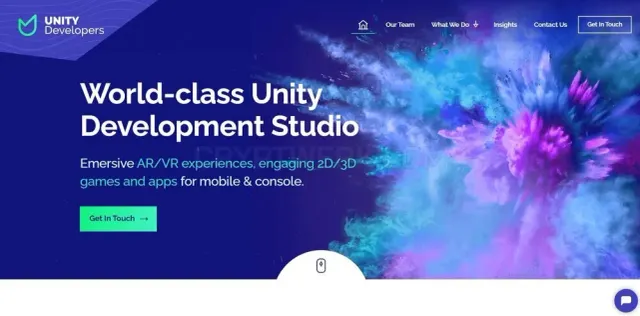 Unity Developers website