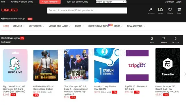 UQUID website