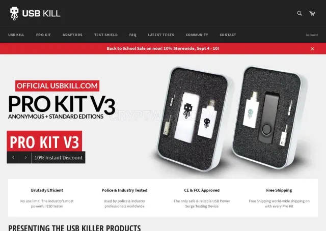 Usbkill.com website