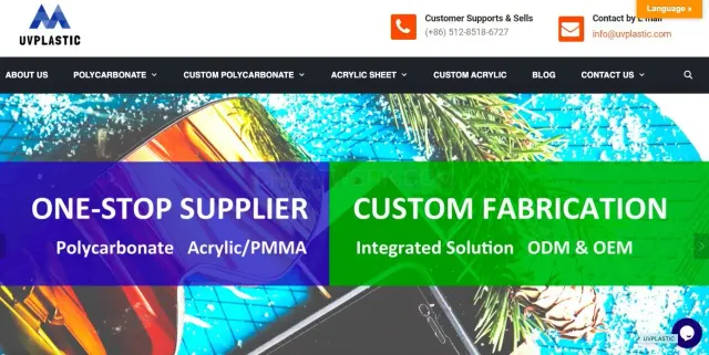 Uvplastic.com website