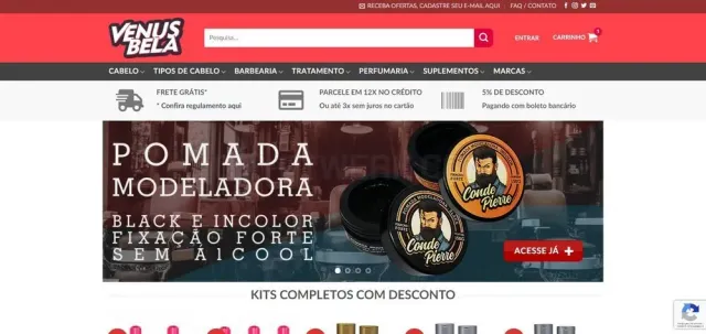 Vênus Bela website