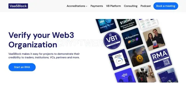 VaaSBlock website