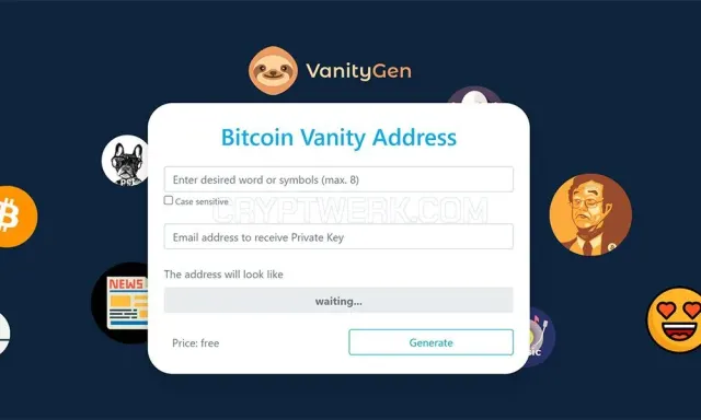 VanityGen website