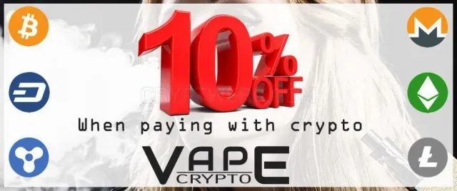 Vape Crypto website