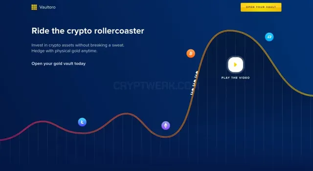 Vaultoro website