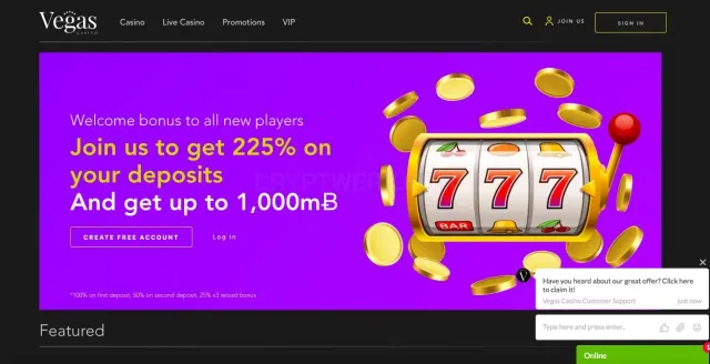Vegas Casino website