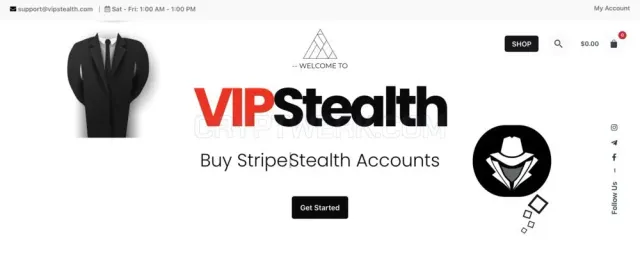 VIPStealth website