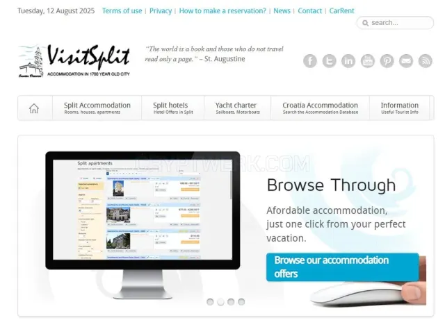 Visit Split website