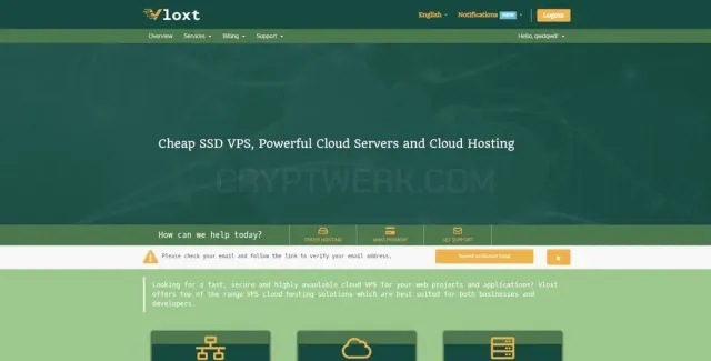 Vloxt website