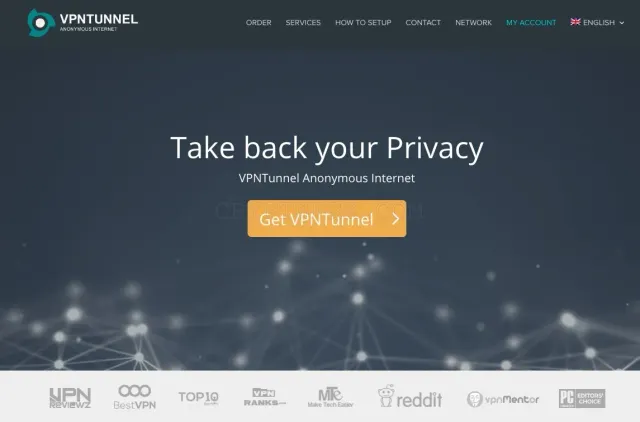 VPNtunnel.com website