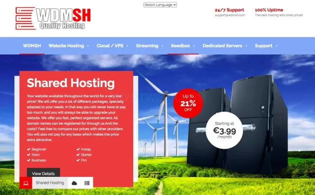 Wdmsh.com website