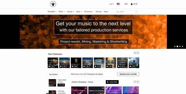 We Make Dance Music website