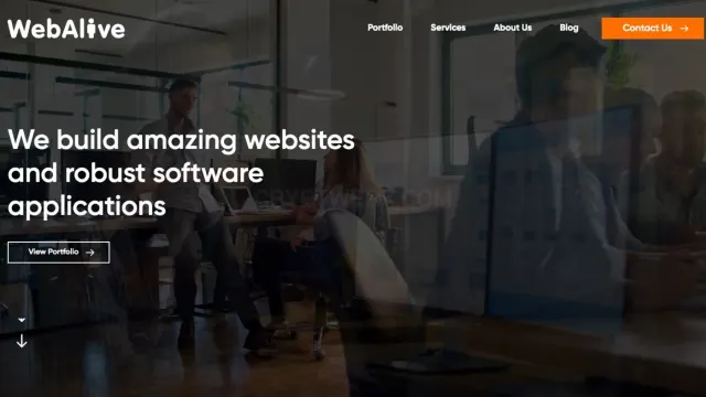 WebAlive website