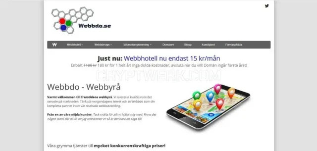 Webbdo website