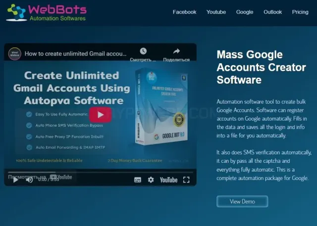 WebBots website