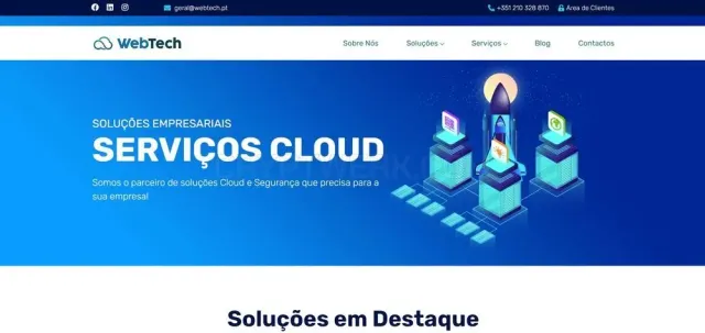 WebTech website