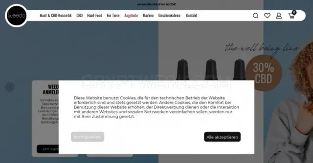 Weedo website