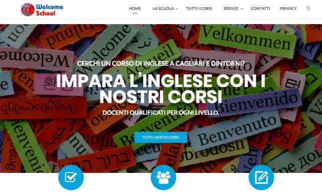Welcomeschool.it website