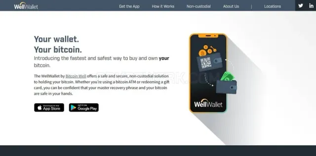WellWallet website
