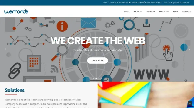 Wemonde Pvt Ltd website