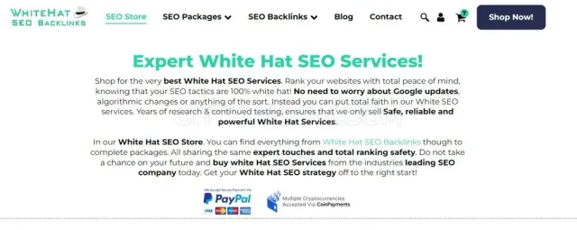White Hat SEO Backlinks website