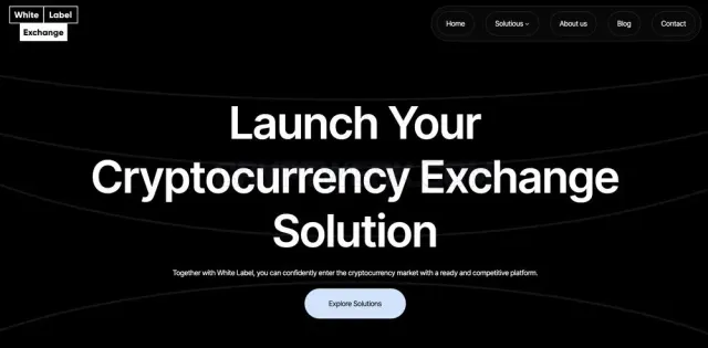 White Label Exchange website